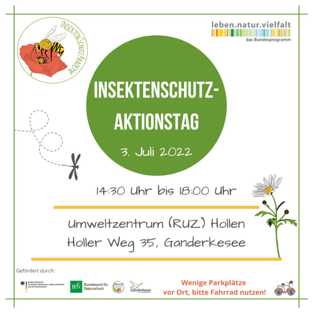 2. Insektenschutz-Aktionstag am 3. Juli!